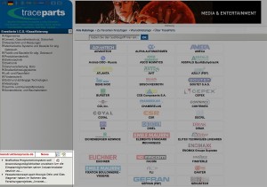 The provided news from “Konstruktionspraxis” are seamlessly integrated in the tracepartsonline.net user interface