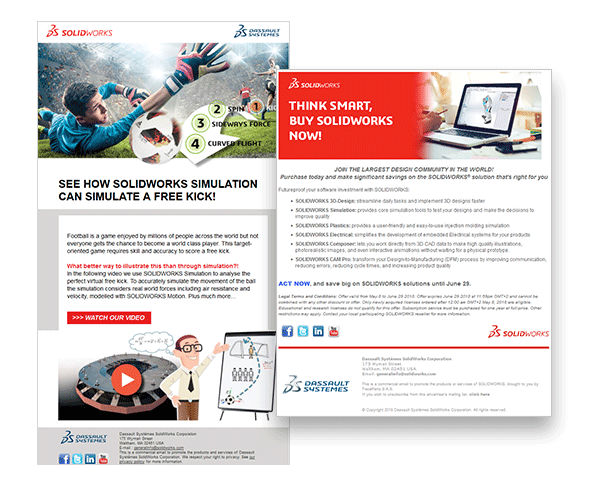 SolidWorks generate qualified leads by using Digital Marketing Services of TraceParts