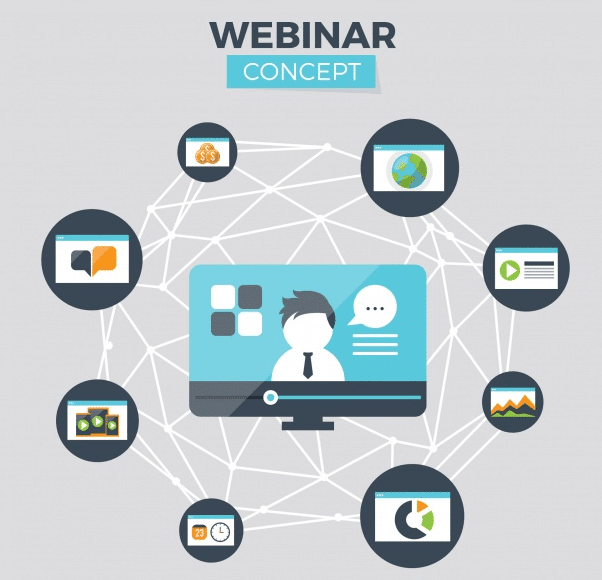Webinar concept