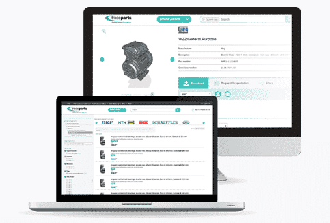 Die TraceParts CAD-Content Plattform