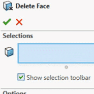 Delete Face and Move Face in SolidWorks Delete Face and Move Face in SolidWorks