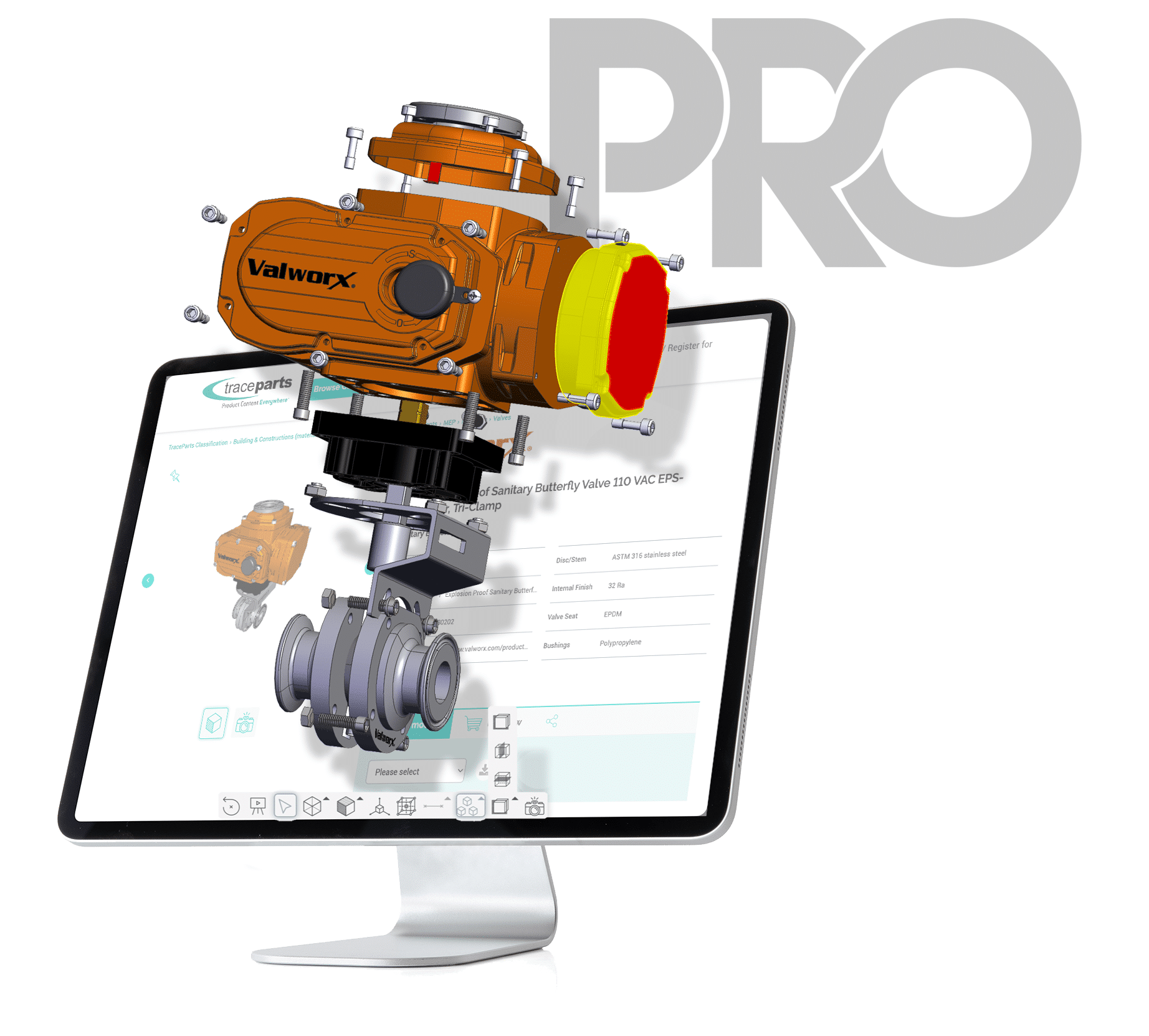 TraceParts 3D Viewer Pro